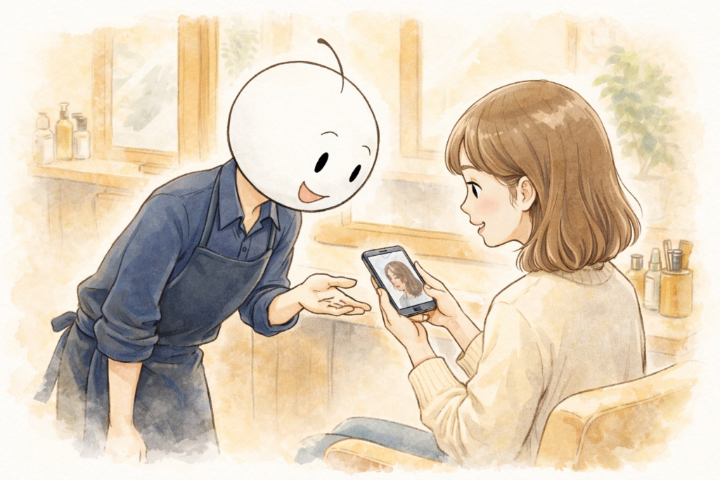 美容師 カウンセリング 英語